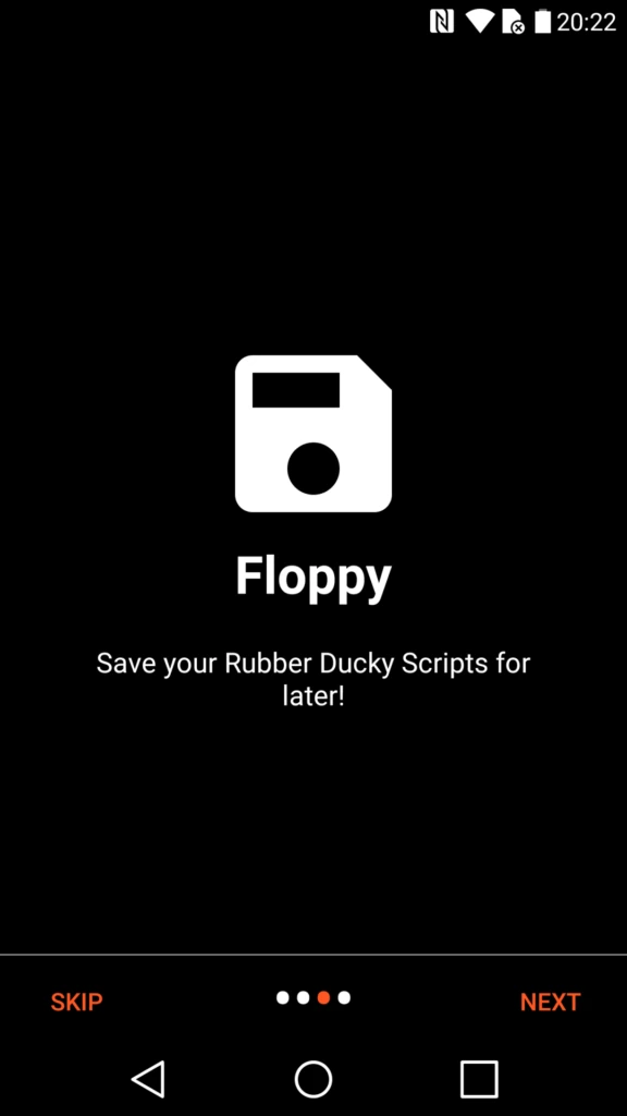 Panel de floppy en Rucky