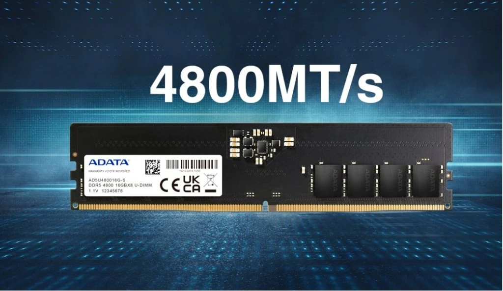 Rendimiento DDR5 a 4800 MT/s