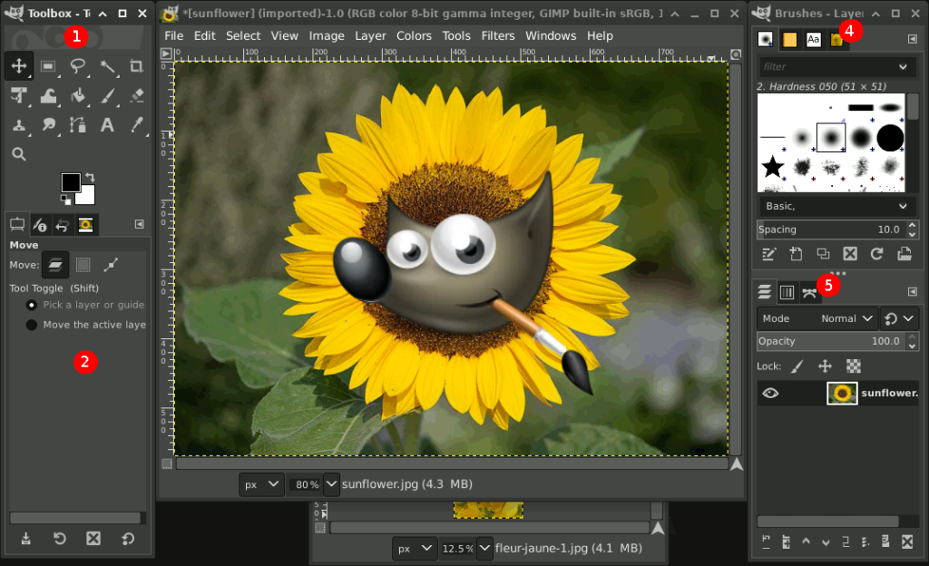 GIMP, editor de imágenes gratuito y de código abierto