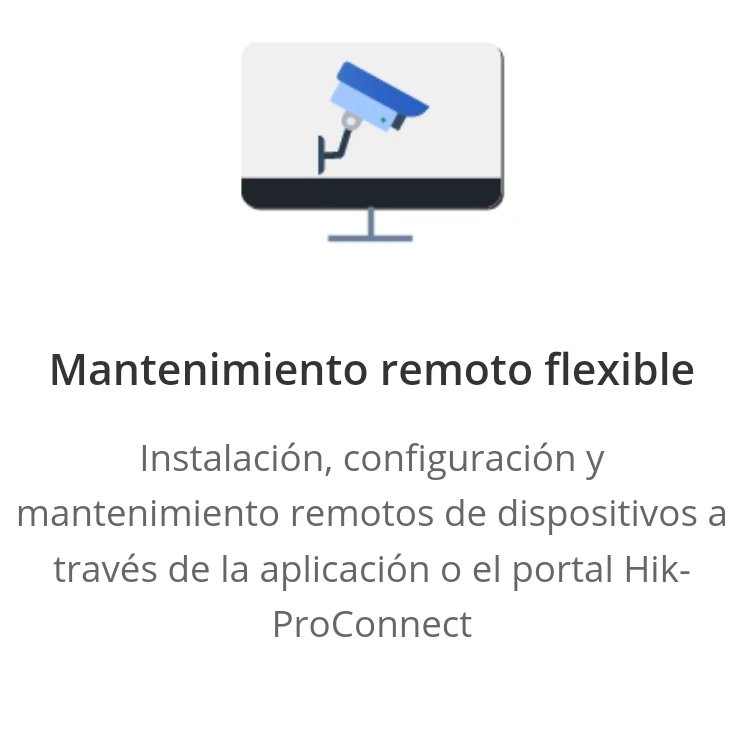 Mantenimiento remoto en Hik-ProConnect
