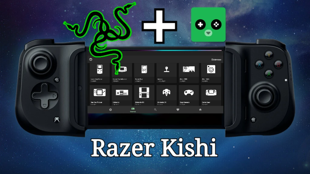 Razer Kishi con Lemuroid