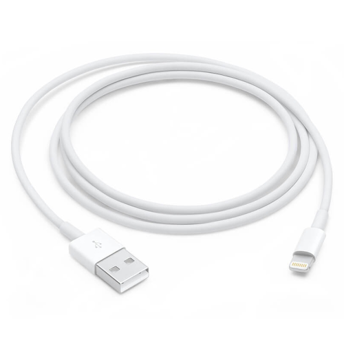 Cable Apple Lightning a USB de 1 metro Color blanco Garantía de 1 año