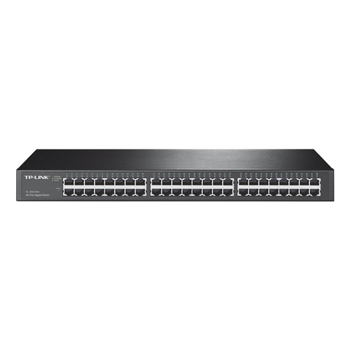 Switch TL-SG1048 TP-LINK 48 Puertos RJ45 Gigabit 10/100/1000 No Administrable para rack de 19 Pulgadas Garantía de 2 años