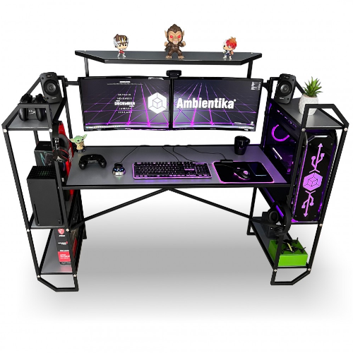 Escritorio Gamer Ambientika Desk-Top modelo H Garantía de 1 año
