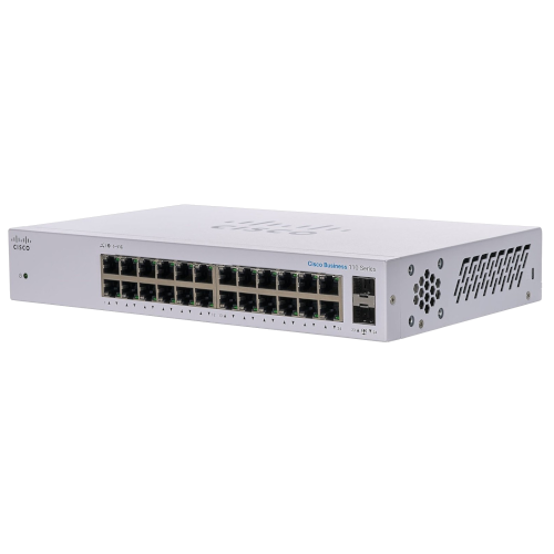 Switch CISCO Business CBS 24 Puertos 10/100/1000 Gigabit No Administrable 48 Gbit/S Garantía limitada de por vida