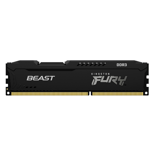 Memoria Udimm DDR3 4GB Kingston 1600mhz Fury Beast CL10 Garantía de 1 año