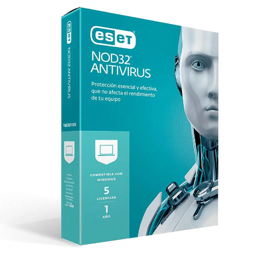 ESET NOD32 Antivirus 3 Usuarios 1 Año de Vigencia en Caja