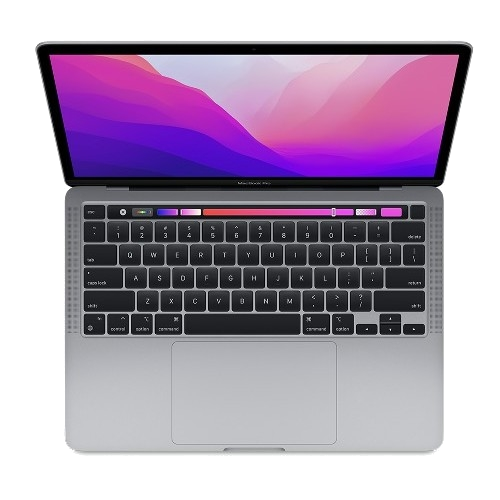 Macbook Pro Apple 13'' Chip M2 CPU 8 Núcleos GPU 10 Núcleos RAM 16GB SSD 512GB Touch Bar Touch ID Garantía de 1 año