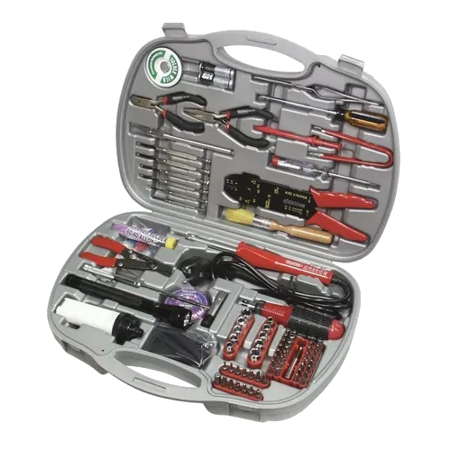Kit de Herramientas Profesional BROBOTIX con 145 piezas para Computadoras y Pantallas Garantía de 1 año