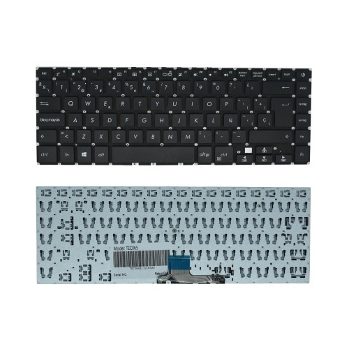 Teclado  para laptop ASUS Vivobook S15 S510u A510u F510u X510u K510 Color negro Battery First Garantía de 3 meses