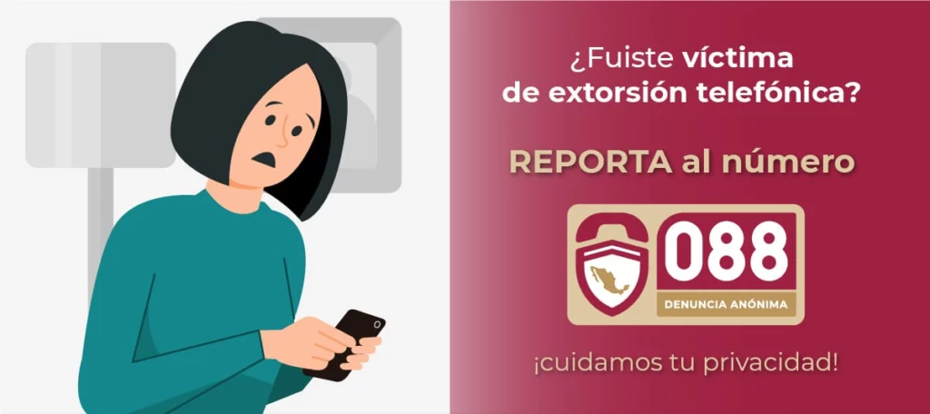 Guía para prevenir extorsión telefónica en México