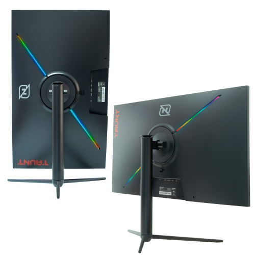 Monitor Gamer Necnon 27'' LED Plano Giratorio FHD 165hz NIMG2701FR Freesync RGB HDMI DP Color Negro Garantía de 3 años