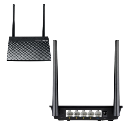 Router ASUS RT-N300/B1 300 Mbit/s 2.4 GHZ Inalambrico Garantía de 2 años