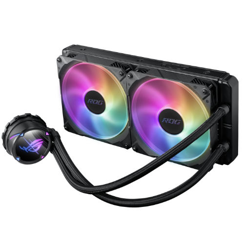 Enfriamiento Liquido ASUS ROG STRIX LC II 280 ARGB Bloque de agua Garantía de 2 años