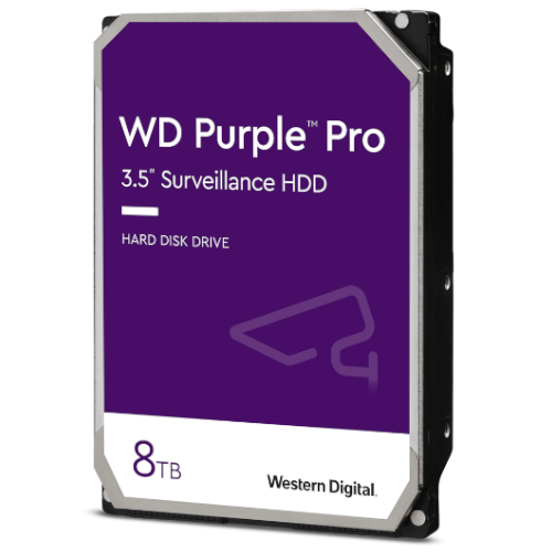 Disco Duro Interno 8TB Western Digital Purple Pro 3.5 Garantía de 5 años